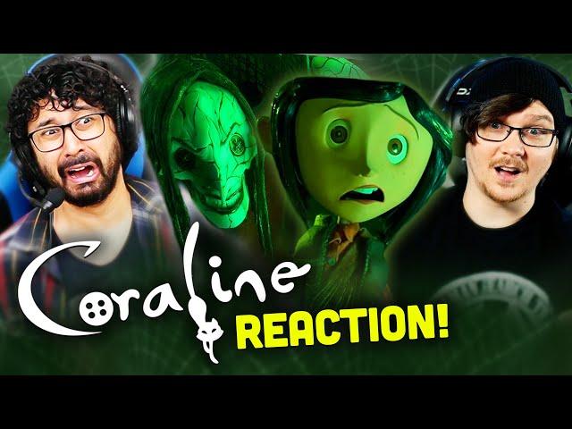 CORALINE MOVIE REACTION!! First Time Watching | Full Movie Review | Other Mother