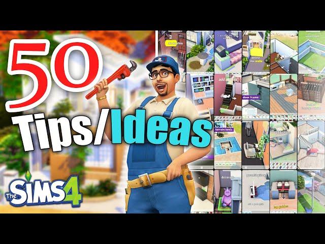50 CRAZY TIPS, TRICK, IDEAS, HACKS  in Sims 4 - Best Tips in Sims 4