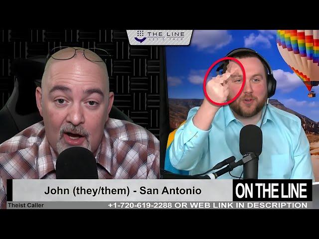 Banned Theist Caller Sneaks Back On - Chaotic Argument Ensues |Jimmy Snow + Matt Dillahunty