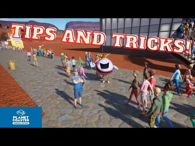 Tips and Tricks for Park Management in Planet Coaster!