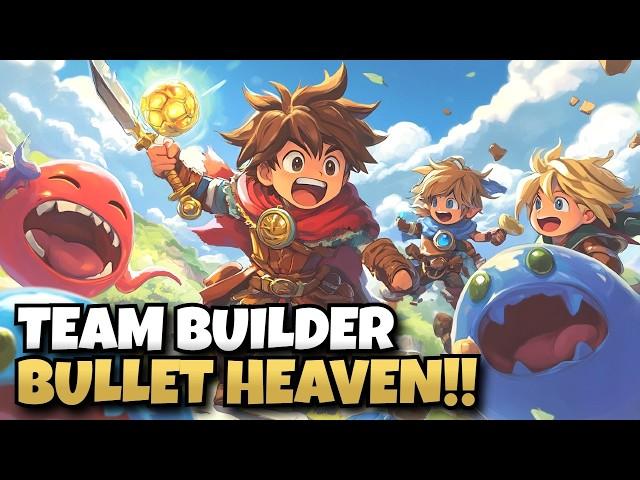 A Fresh Team Based Bullet Heaven with Formations! | Skewer of Heroes