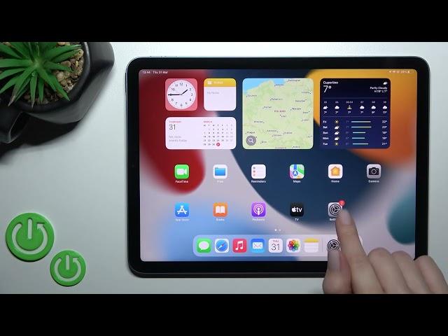 How to Turn Off Siri in iPad Air 5th Gen WiFi - iPad Air 2022