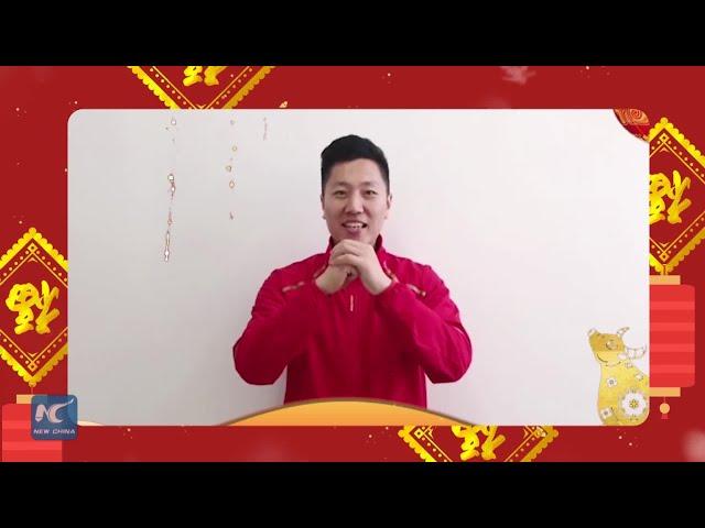 Fist-and-palm salute, a traditional Chinese greeting etiquette