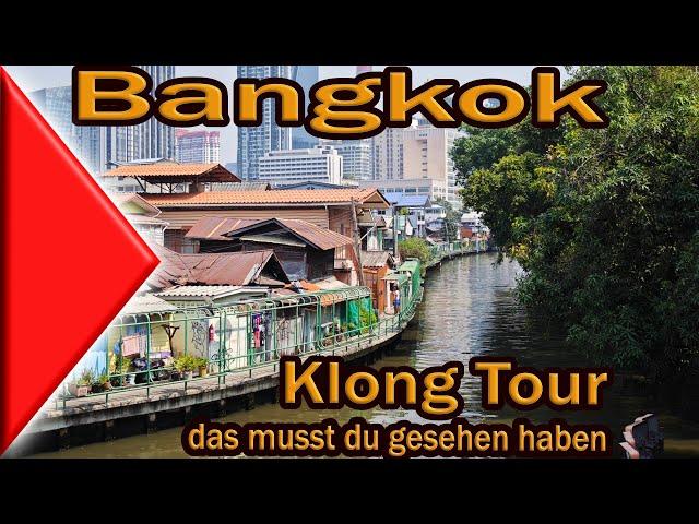 Ist DAS der beste Weg um Bangkok zu erkunden? Mit dem Boot durch Bangkoks Klong