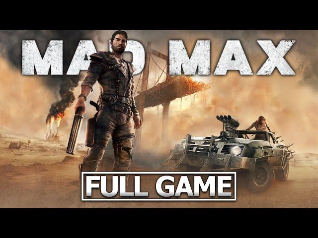 Mad Max Full Game Playthrough | Gameplay Walkthrough No Commentary | PS5 4K-HDR