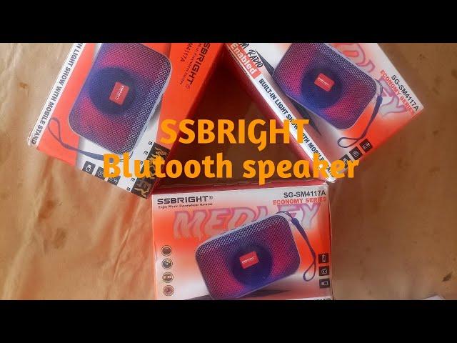 ssbright sg sm4117a Blutooth speaker