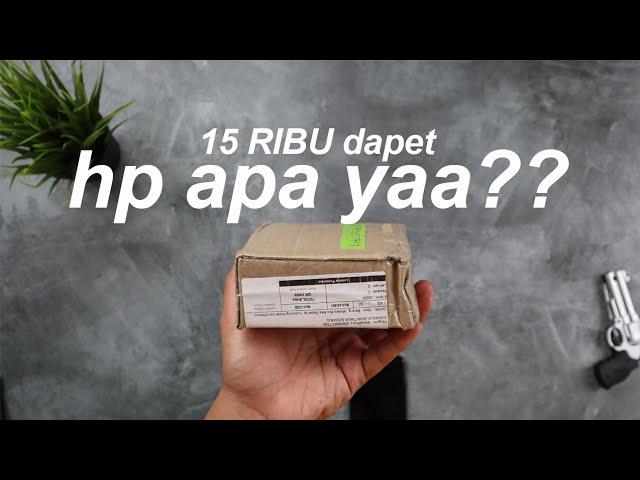 beli hape di Shopee cuman 15ribuan dpt android..