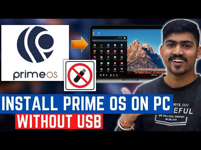 Install Prime OS Without USB | How To Install Prime OS Without USB | Easy Way To Install Prime OS