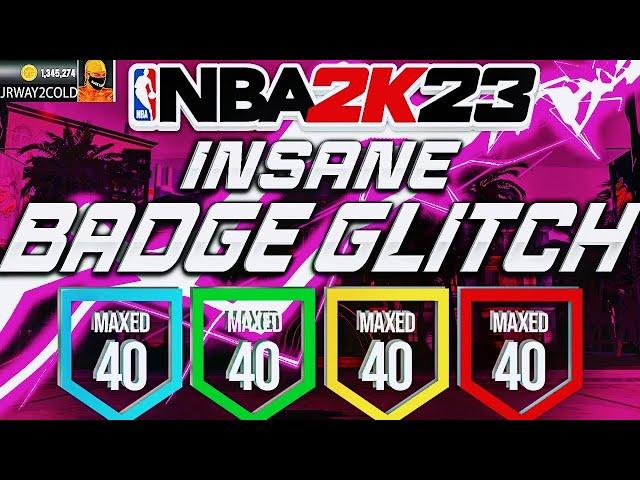 *NEW* NBA 2K23 INSTANT BADGE GLITCH AFTER PATCH! BADGE GLITCH 2K23! NBA 2K23 GLITCH!