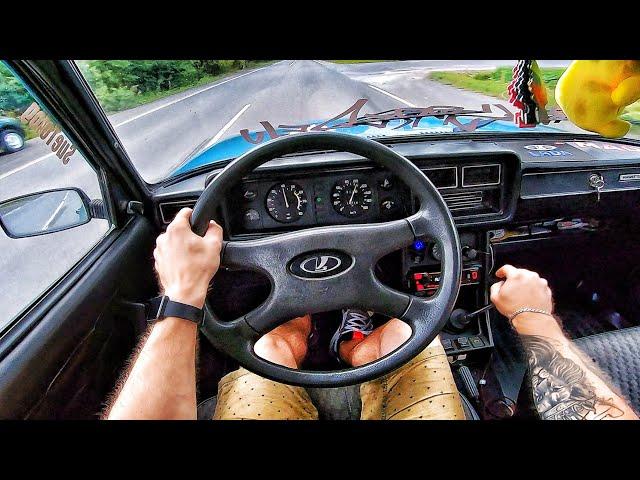 2005 LADA 2107 1.6 MT - POV TEST DRIVE