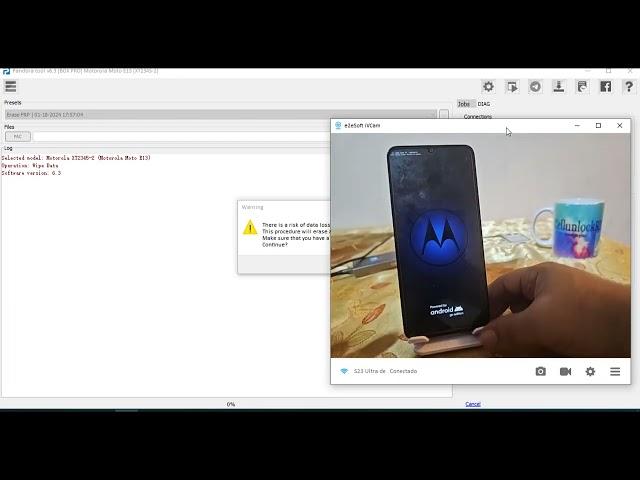 MOTOROLA E13 IMEI REPAIR EXITOSAMENTE ️ SIN BRICK NI BOOTLOOP BY PANDORA BOX