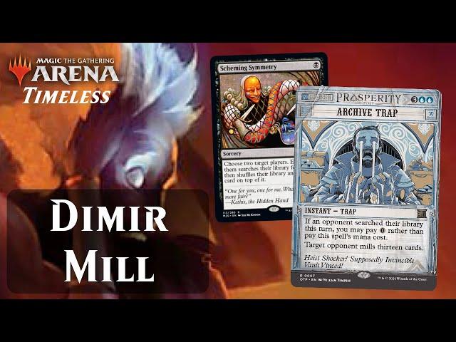  Dimir Mill with Archive Trap | MTG Arena Timeless