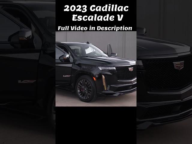 2023  Cadillac Escalade V  - The Ultimate American Luxury SUV #shorts