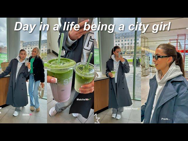 Day in a life in Manchester! (first designer purchase, matcha, coffee and yummy food!)