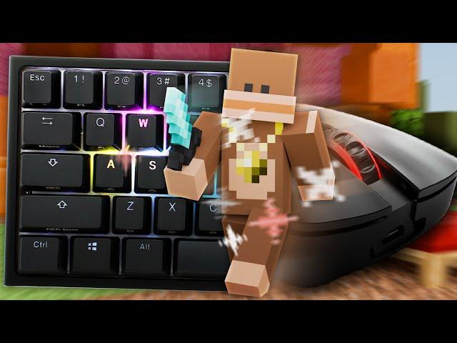 900 FPS | Bedwars ASMR Keyboard & Mouse Sounds | Hypixel Bedwars