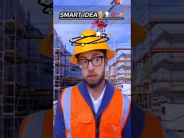 Part 171 | SMART IDEA  #workers #funny #construction #work #smart #idea #job #shorts