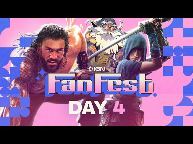 IGN Fan Fest Day 4: WWE 2K25, Atomfall, Assassin's Creed Shadows, and More - 2025 Livestream