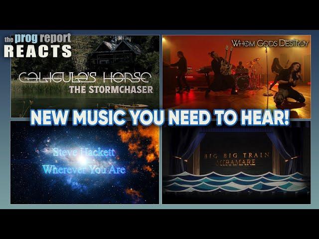 New Music Podcast Jan 2024 - New Prog Tracks You Need To Hear! (Reaction Video)