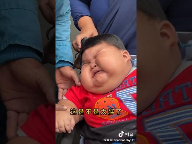 Cute Fat Boy ️️ #cute #cutebaby #cuteboyandgirlwhatsappstatus #chinese #tiktok #kidsvideo #shorts