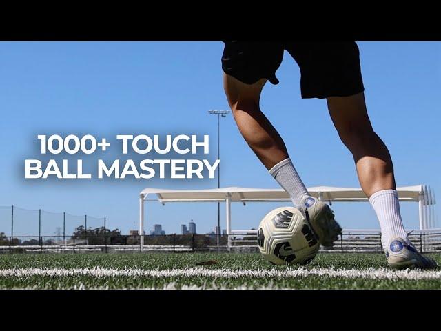 1000 Touch Ball Mastery Session | Improve Ball Control