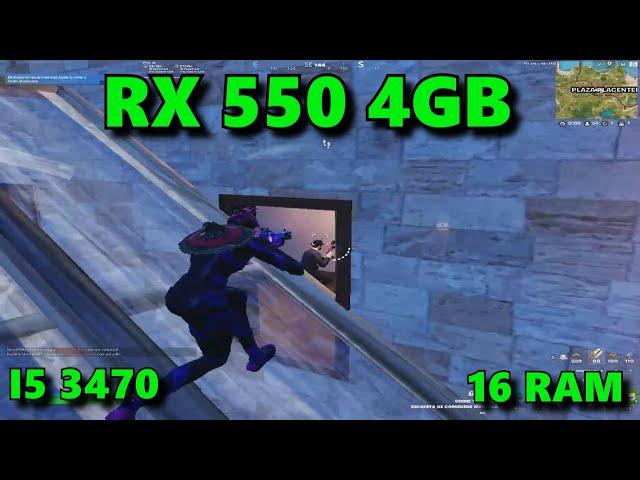 RX 550 4GB | i5 3470 | 16 GB | Fortnite Chapter 5 Season 1 (4K 60FPS)