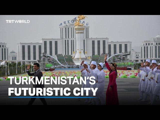 Turkmenistan unveils futuristic city