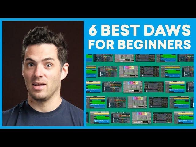 6 BEST DAWs For Beginners in 2024 (Ableton Live Lite, Garageband and more!)