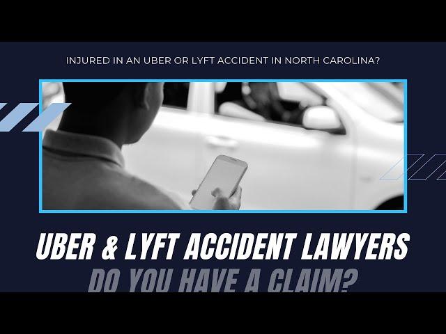 North Carolina Uber Accident Lawyer | Riddle & Brantley