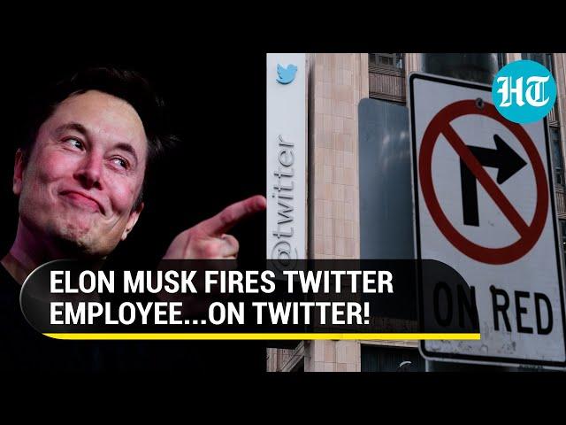 Elon Musk fires Twitter employee via a tweet after dramatic exchange | How it unfolded