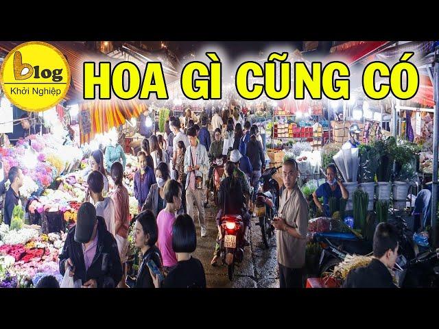 TOP 5 Chợ sỉ hoa tươi lớn nhất Hà Nội chủ shop tha hồ nhập hàng