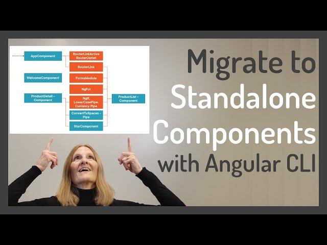 Migrate to Standalone Components using the Angular CLI