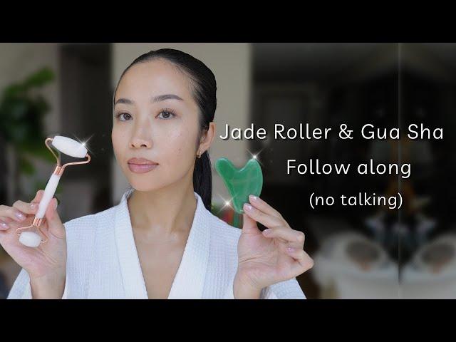 Jade roller & Gua Sha Follow Along (no talking)