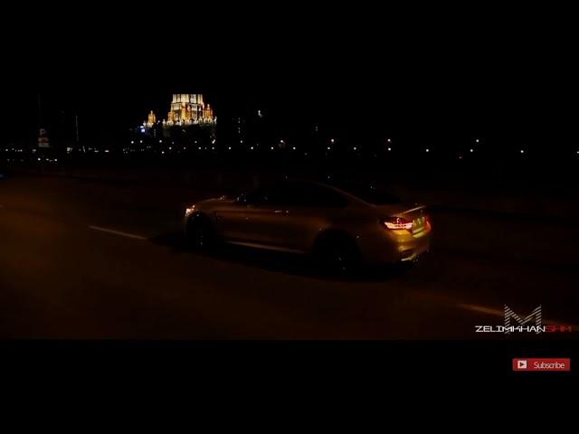 BMW M4-crazy moscow city Driving