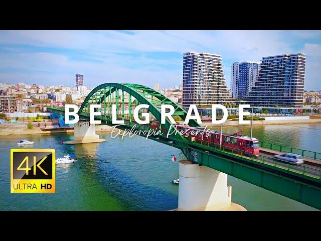 Belgrade, Serbia  in 4K ULTRA HD 60FPS Video by Drone