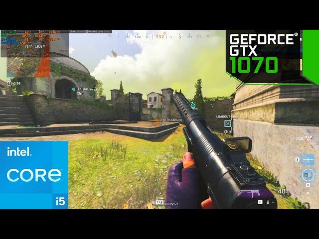 COD:Warzone Season 5 (Fortunes Keep) | GTX 1070 + i5-9400F | High settings [BEST BUDGET VIDEOCARD]