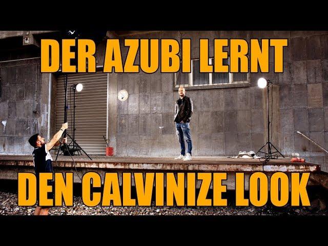 Der Azubi lernt CALVINIZE (natürliches Licht und Kunstlicht)