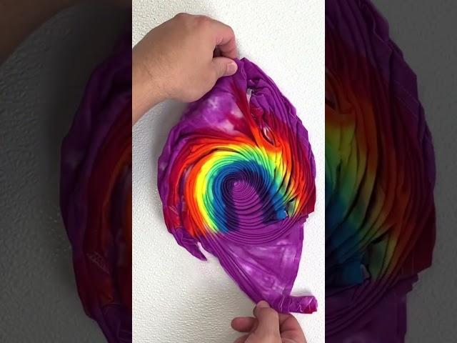 Yummy rainbow cake #ad #diy #opticalillusion #tiedye