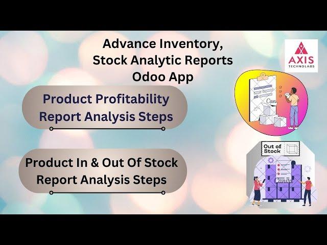 How to Prepare Product  Profitablity and Product In and Out of Stock Report with odoo  app  ?