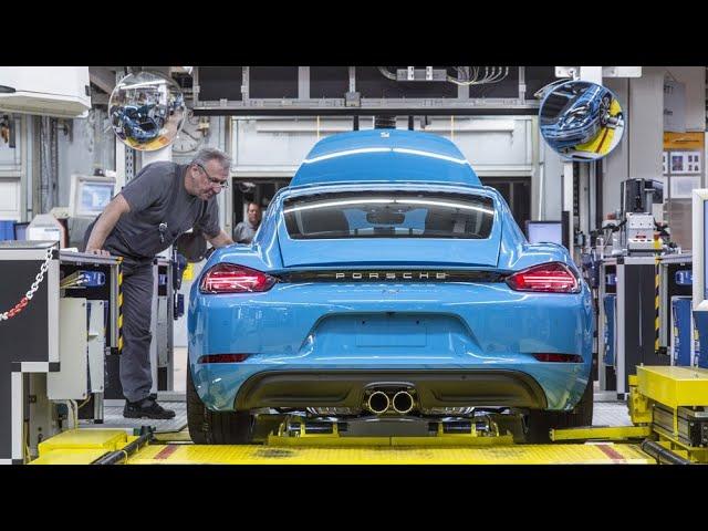 Car Factories: Porsche Production Factory Leipzig