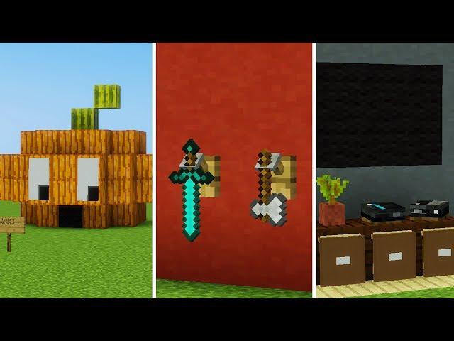 20 DICAS DE PEQUENAS CONSTRUÇÕES (EP.29) | MINECRAFT