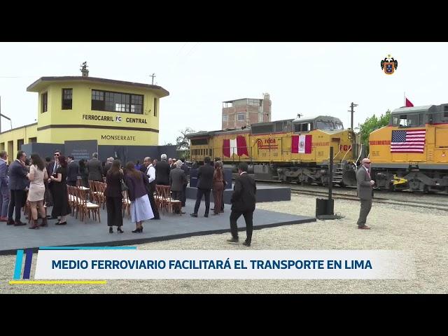 Más de 100 trenes para Lima. 16 de noviembre