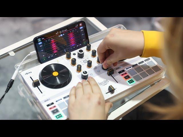 NEW Hercules DJ DJControl Mix Ultra Portable DJ Controller | NAMM 2025