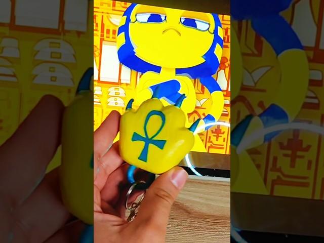 Ankha Keychains  #keychain #cat #ankha #diy #art