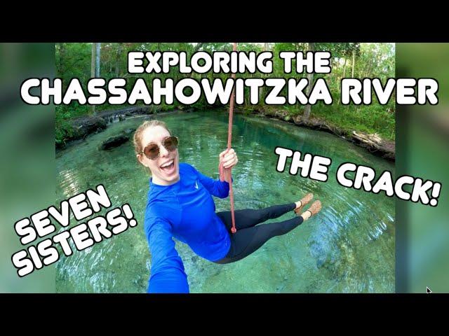 Exploring the Chassahowitzka River | Seven Sisters Spring & THE CRACK!