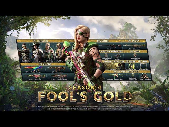 Call of Duty®: Mobile - Season 4: Fool's Gold | Battle Pass Trailer