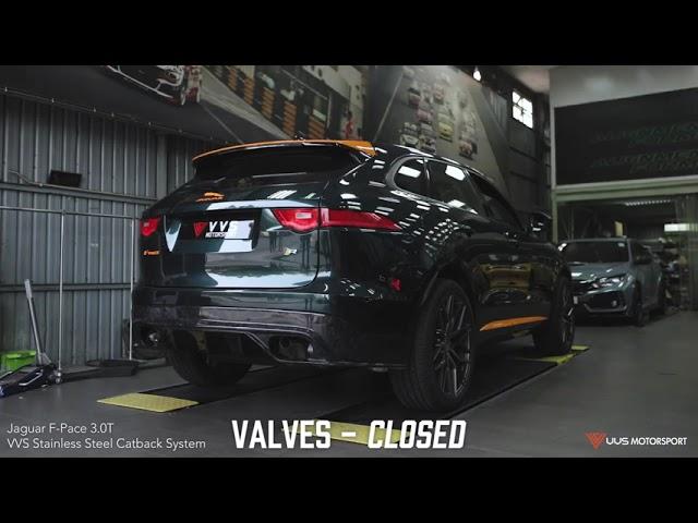 VVS JAGUAR F-PACE 3.0T EXHAUST 中尾