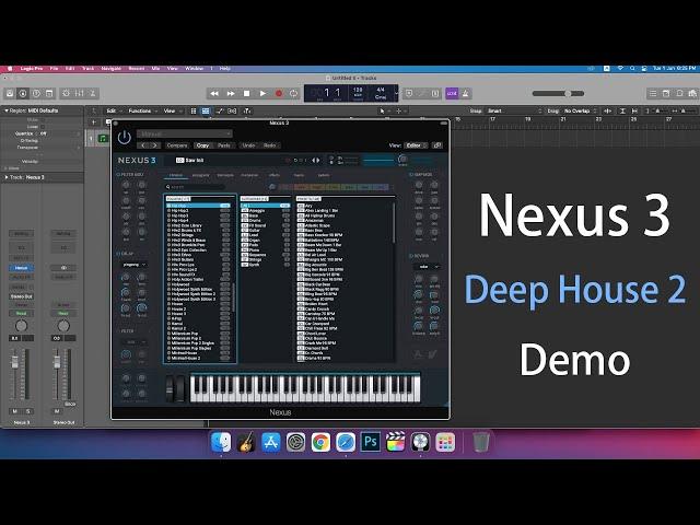 Nexus 3 - Deep House 2 - Demo ( All Sounds )