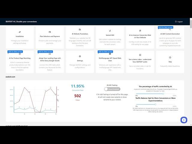 How to use Seatext