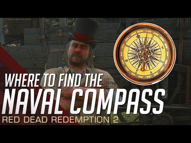 Red Dead Redemption 2 - Where To Find The Naval Compass! (Camp Item Request - Pearson)