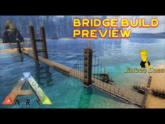 PRIMITIVE PLUS MASSIVE BRIDGE BUILD PROJECT ARK: Survival Evolved